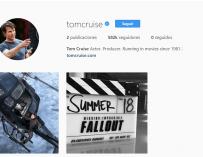 Tom Cruise estrena Instagram con un gran misión