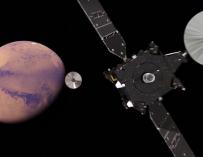 El aterrizaje de ExoMars mañana en Marte tiene "un nivel alto de éxito pero muchas incógnitas", según expertos