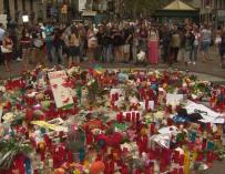 Imagen de las Ramblas tras los atentados de Barcelona