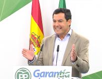 Juanma Moreno asegura ser garantía de cambio en Andalucía