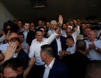 El vencedor de las elecciones griegas, Kyriakos Mitsotakis