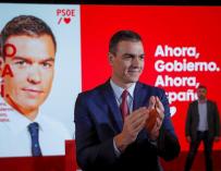 Sánchez, en el acto de presentación del lema de campaña del PSOE
