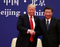 Fotografía de Donald Trump y Xi Jinping / EFE