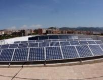 Paneles solares en un parque fotovoltaico.