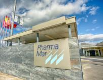 Entrada a la sede de PharmaMar