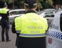 Policía Local de Málaga en imagen de archivo. /EFE