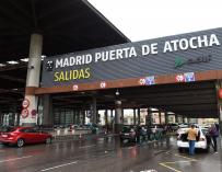 Imagen de la estación de tren de Atocha, en Madrid.