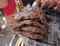 Ratas para comer en Vietnam