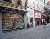 El olor a calamares de la calle Postas en Madrid es solo un recuerdo tras la pandemia.
