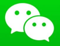 Logo aplicación de mensajería WeChat