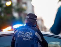 Un Policía Municipal de Madrid