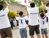Voluntarios universitarios de Fundación Mutua Madrileña