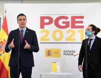 Presupuestos Pedro Sánchez Pablo Iglesias