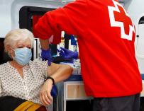 Campaña de vacunación de la gripe de Cruz Roja