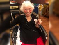 Angelina Friedman 102 anos covid