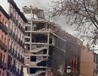 Explosión en Madrid. Así ha quedado el edificio