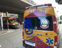 Imagend e archivo de una ambulancia de Samur Protección Civil
EUROPA PRESS
  (Foto de ARCHIVO)
22/9/2019