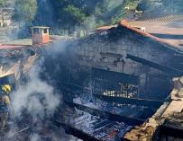 31/03/2021 Chalet incendiado en Busot POLITICA COMUNIDAD VALENCIANA ESPAÑA EUROPA ALICANTE SOCIEDAD CONSORCIO PROVINCIAL DE BOMBEROS DE ALICANTE