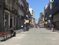 Calle Triana de Las Palmas de Gran Canaria, turismo.