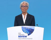 Lagarde presenta la revisión de la estrategia del BCE