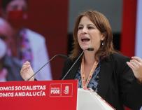 Adriana Lastra en el 14º Congreso del PSOE de Andalucía.
