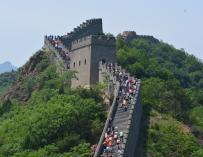 La Gran Muralla China, a su paso por Huangyaguan, cuenta con un tramo de 5.154 escalones por los que cada año discurre uno de los maratones más curiosos y complicados del mundo.