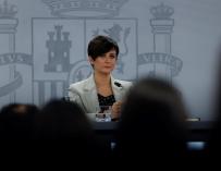 A porta-voz do Governo e Ministra da Política Territorial Isabel Rodríguez