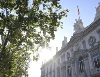La fachada del Tribunal Supremo, a 15 de octubre de 2021, en Madrid (España).
15 OCTUBRE 2021;TRIBUNAL SUPREMO
Óscar Cañas / Europa Press
(Foto de ARCHIVO)
15/10/2021