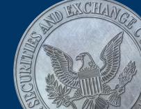 Logo de la Comisión de Bolsa y Valores (SEC) de EEUU.