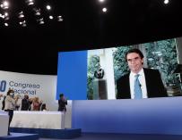 Aznar por Videoconferencia Congreso Nacional PP