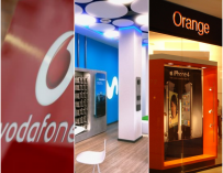 Movistar, Orange, Vodafone
