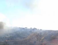 Extinguido el incendio de Yerga en Alfaro