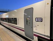 Nuevo tren Alvia puesto en servicio en Badajoz RENFE 20/7/2022