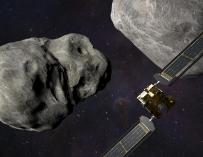 Una nave de la NASA impacta contra un asteroide