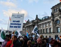 Manifestación en Alemania Alquileres