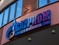 Gazprom en una sede de Alemania.
