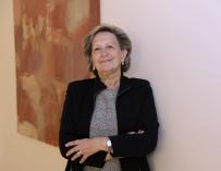 Pilar González de Frutos, presidenta de Unespa, descarta un acuerdo en pensiones