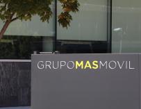 Fachada de la empresa Grupo Mas Movil ubicada en Madrid.