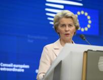La presidenta de la Comisión Europea, Ursula von der Leyen.