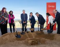Acciona Energía comienza la construcción de una planta de biomasa en Extremadura.