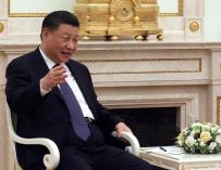 Xi Jinping en su visita a Rusia