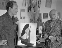 Pablo Picasso y Roberto Otero