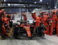Charles Leclerc (Ferrari) en el GP de Bahrain 2023