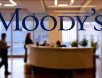 Oficina de la agencia Moody's en Nueva York.