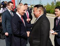 Putin y Kim Jong Un