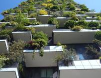 Edificio verde sostenible