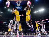 NBA partido Los Angeles Lakers