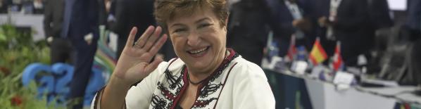La directora Gerente del Fondo Monetario Internacional (FMI), Kristalina Georgieva