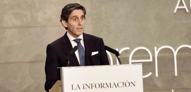 José María Álverz-Pallete, presidente de Telefónica, en los Premios Líderes La Información 2022