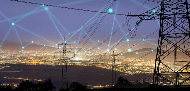 Imagen de recurso de la red de distribución eléctrica.
